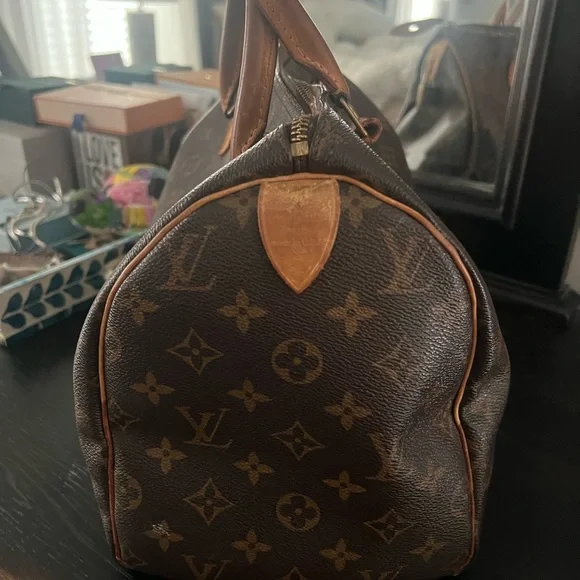 Louis Vuitton Brown Monogram Duffel Bag - Picture 4 of 8